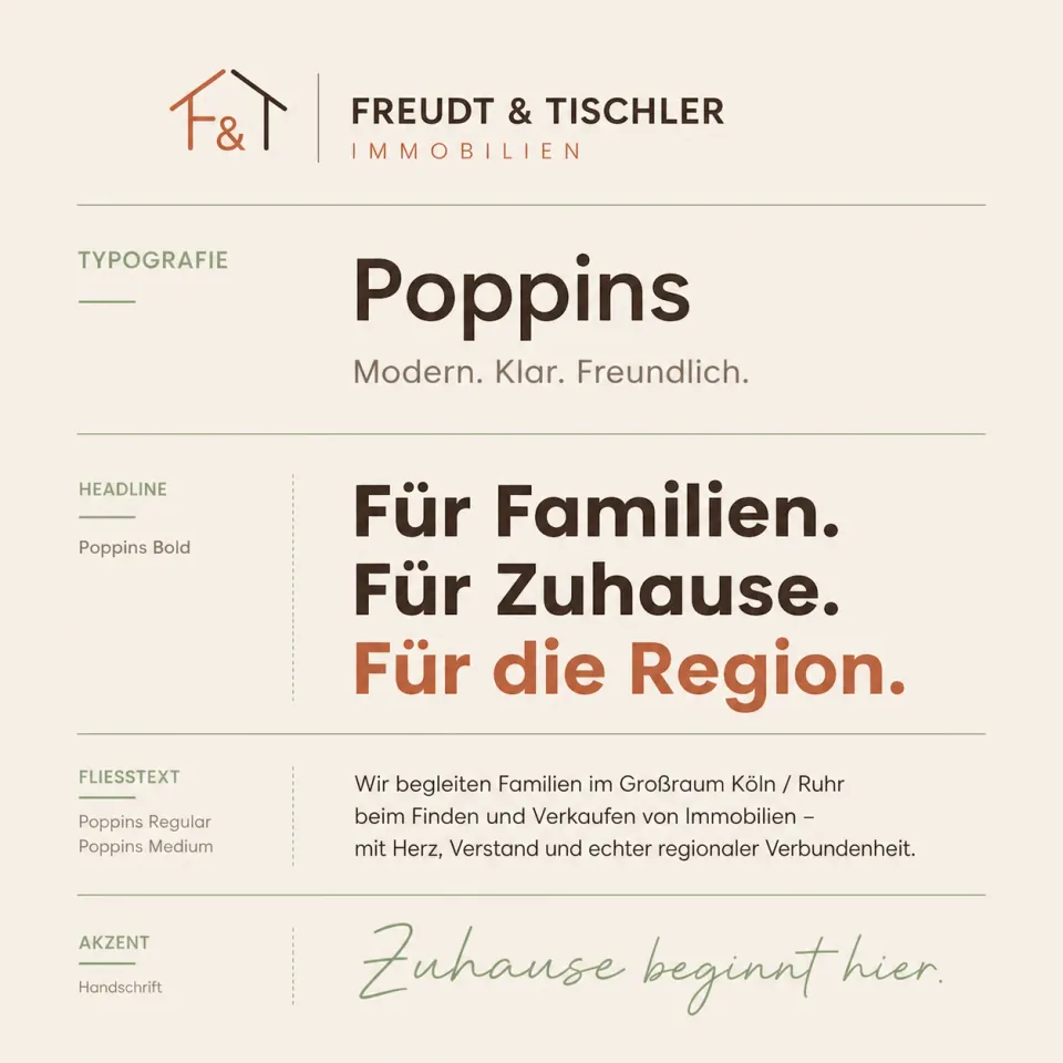 Typografie · Poppins